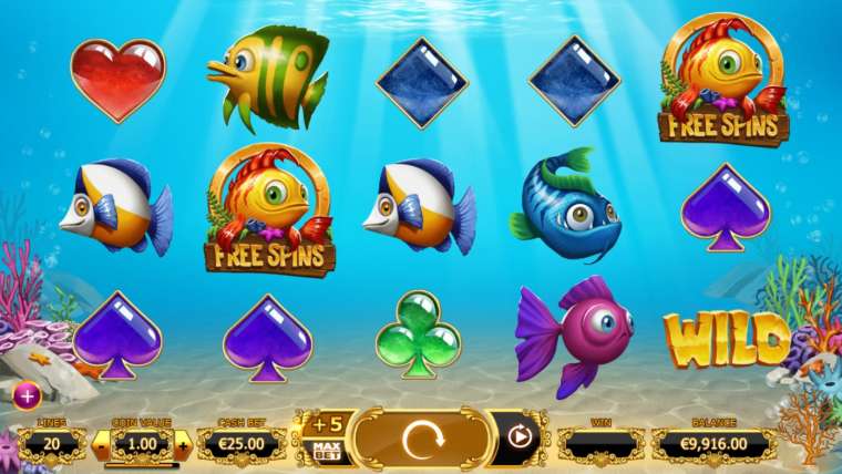 Онлайн слот Golden Fish Tank играть