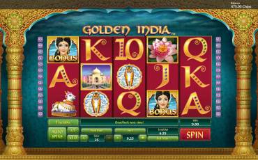 Игровой автомат Golden India