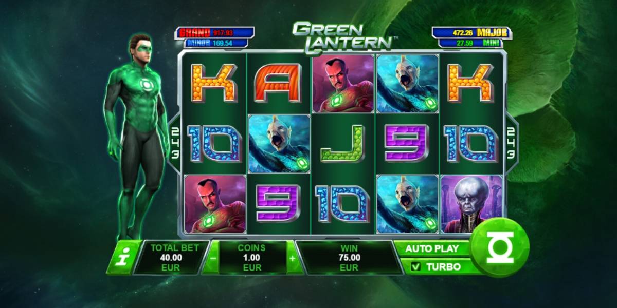 Игровой автомат GreenLantern