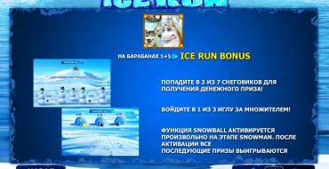 Ice Run: Бонус