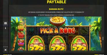 King Kong Cash Even Bigger Bananas 2: Бонусные игры