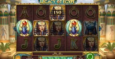 Legacy of Egypt: Выигрыши