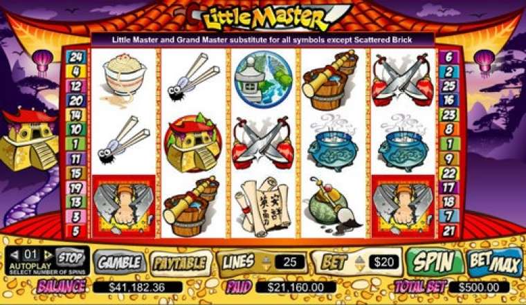 Онлайн слот Little Master играть