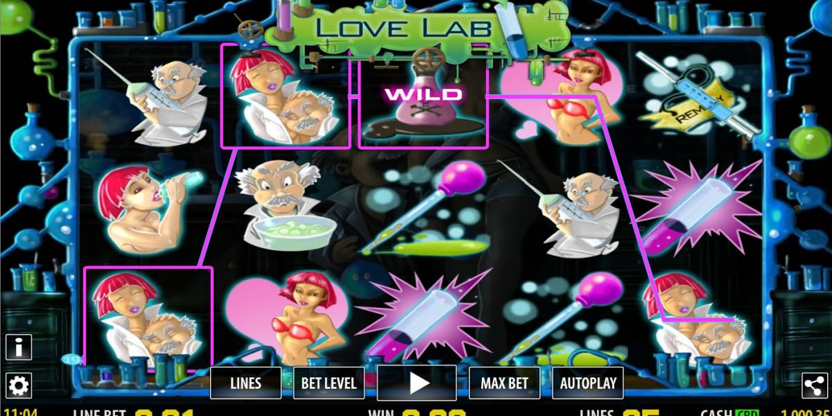 Игровой автомат Love Lab