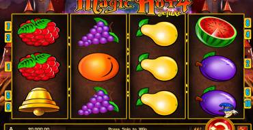 Magic Hot 4 Deluxe: Игровой автомат