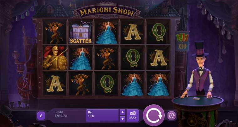 Онлайн слот Marioni Show играть