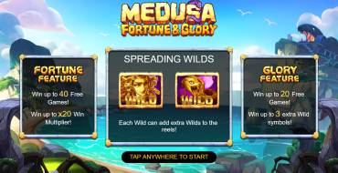 Medusa – Fortune and Glory: Игровой автомат