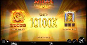 Midas Golden Touch: Игровой автомат