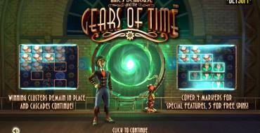 Miles Bellhouse and the Gears of Time: Игровой автомат