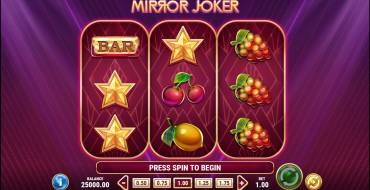 Mirror Joker: Игровой автомат