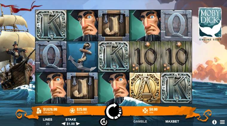 Онлайн слот Moby Dick играть