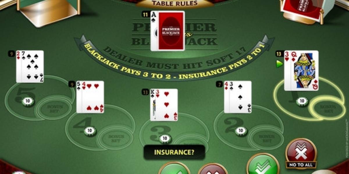 Блэкджек Multi-hand Premier Bonus Blackjack