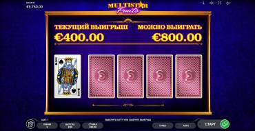 Multistar Fruits: Риск-игра