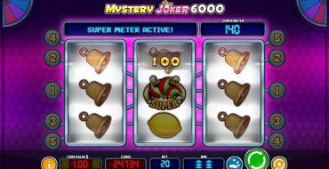 Mystery Joker 6000: Выплаты