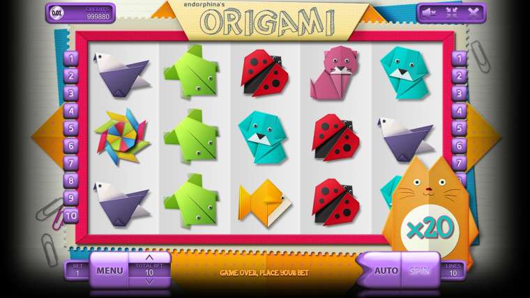 Онлайн слот Origami играть