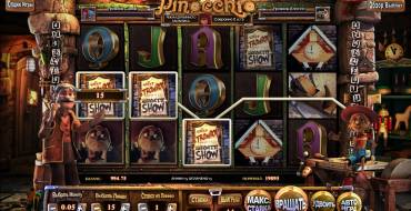 Pinocchio: Выигрыш