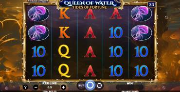 Queen Of Water – Tides Of Fortune: Игровой автомат