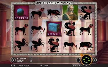 Игровой автомат Quest for the Minotaur