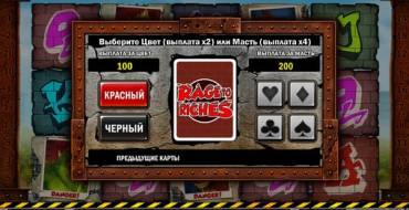 Rage to Riches: Игра по шансам