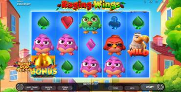 Raging Wings: Интерфейс