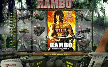 Игровой автомат Rambo