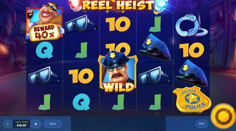 Слот Reel Heist играть бесплатно