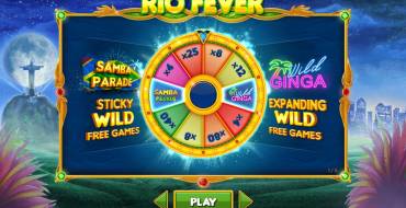 Rio Fever: Игровой автомат