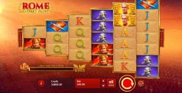 Rome Caesar’s Glory: Игровой автомат Rome Caesar’s Glory