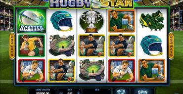 Rugby Star: Игровой автомат