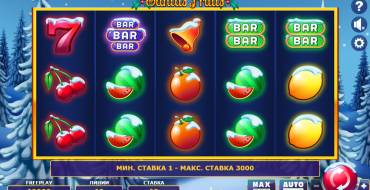 Santas Fruits: Игровой автомат