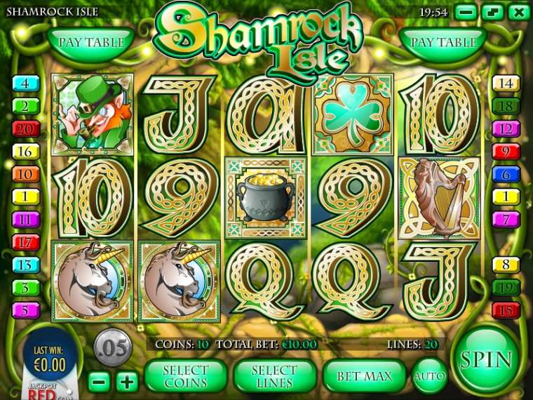 Онлайн слот Shamrock Isle играть