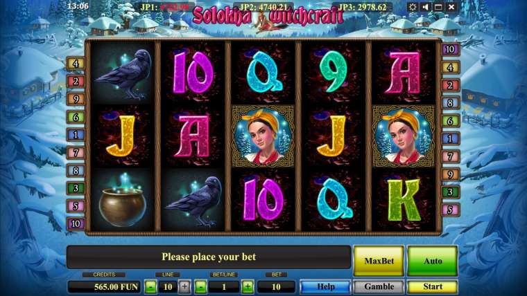 Онлайн слот Solokha Witchcraft играть