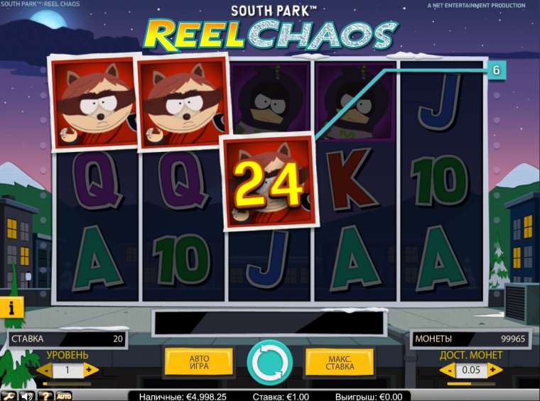 Онлайн слот South Park – Reel Chaos играть