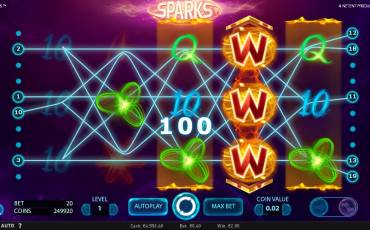 Игровой автомат Sparks