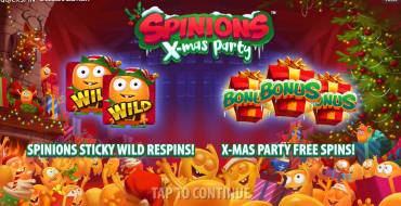 Spinions X-MAS Party: Игровой автомат