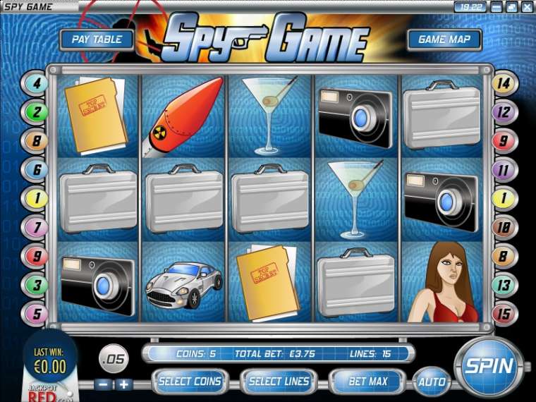 Онлайн слот Spy Game  играть