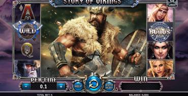 Story Of Vikings: Игровой автомат