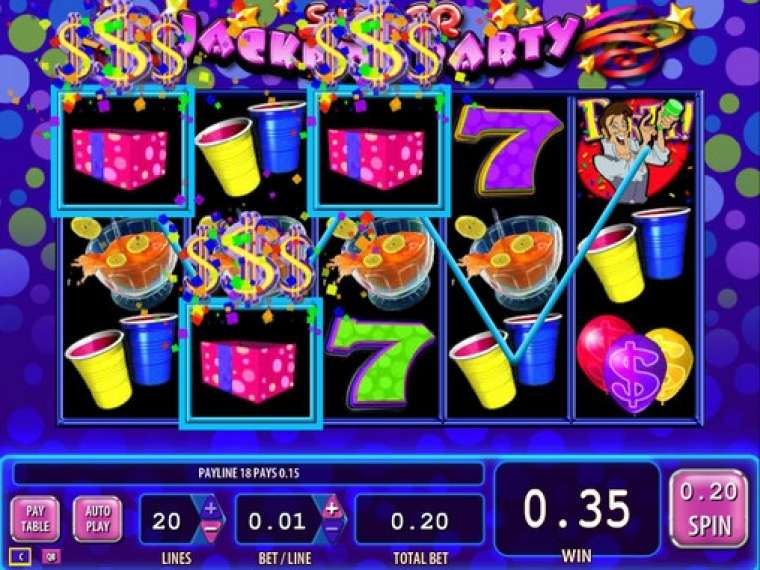 Онлайн слот Super Jackpot Party играть