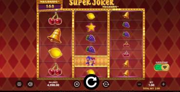 Super Joker Megaways: Интерфейс