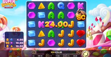 Super Sugar Pop — Hold&Win: Выигрыши