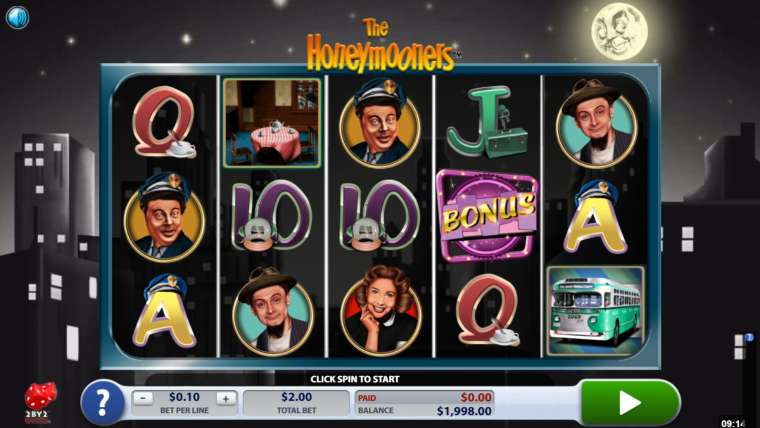 Онлайн слот The Honeymooners играть