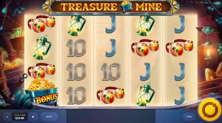 Слот Treasure Mine играть бесплатно