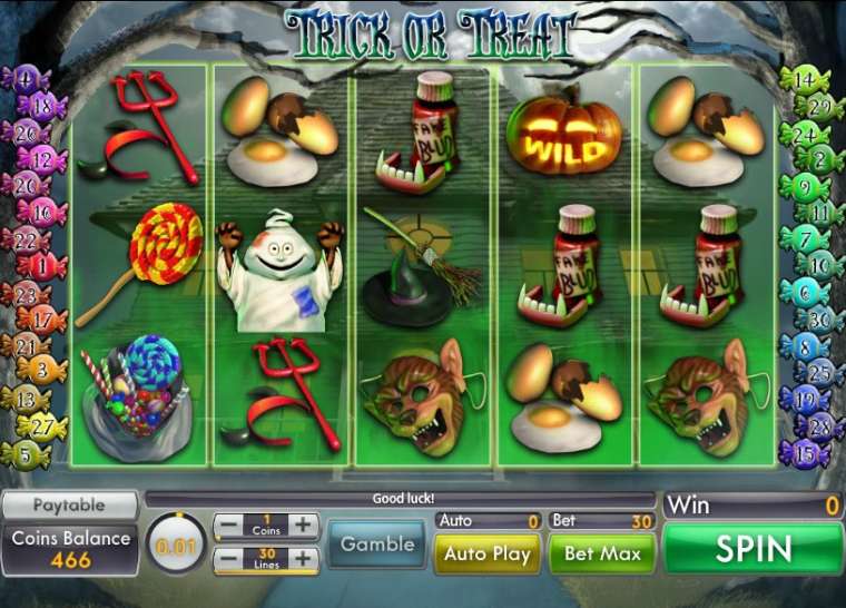 Онлайн слот Trick or Treat играть