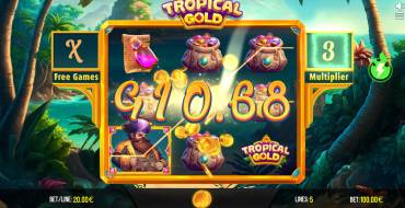 Tropical Gold: Выигрыши