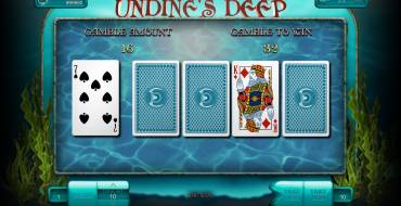 Undine’s Deep: Удвоение выплаты