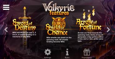 Valkyrie: Призы