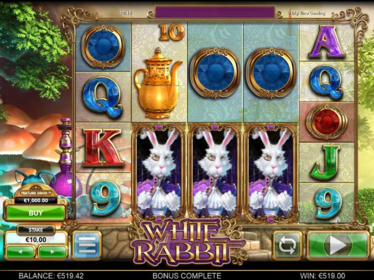 Онлайн слот White Rabbit играть