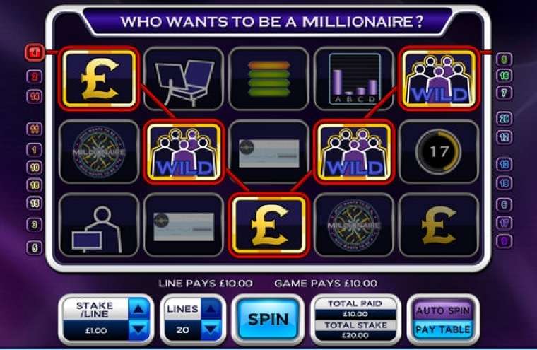 Онлайн слот Who Wants to Be a Millionaire? играть