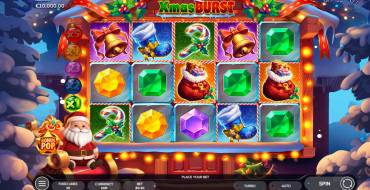 Xmas Burst: Игровой автомат